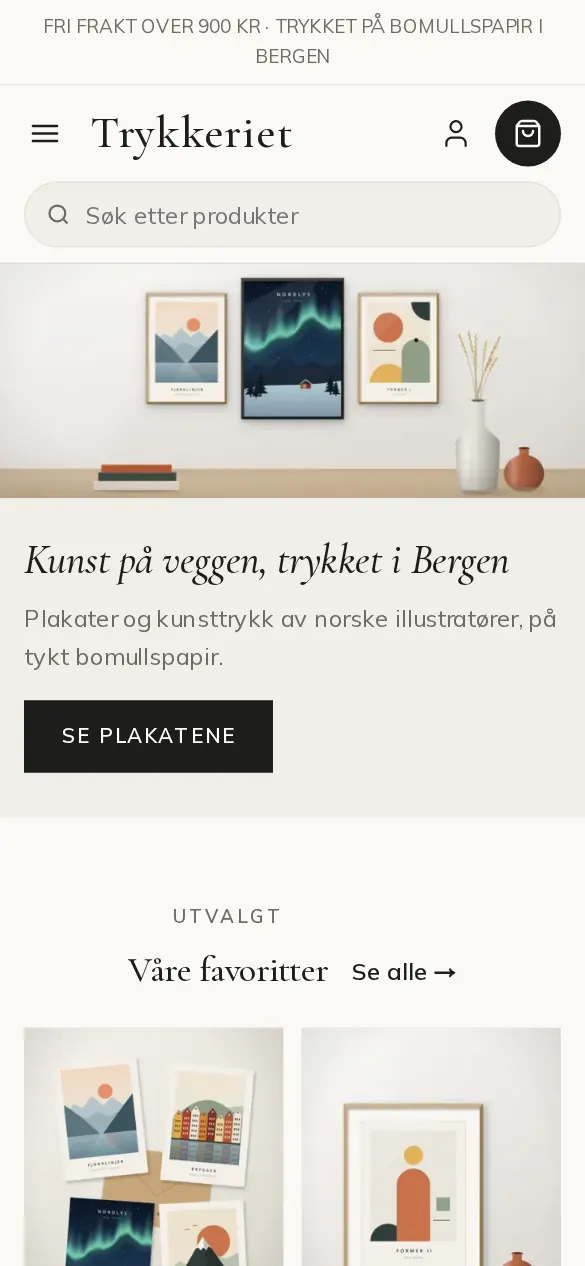 Malen Galleri på mobil