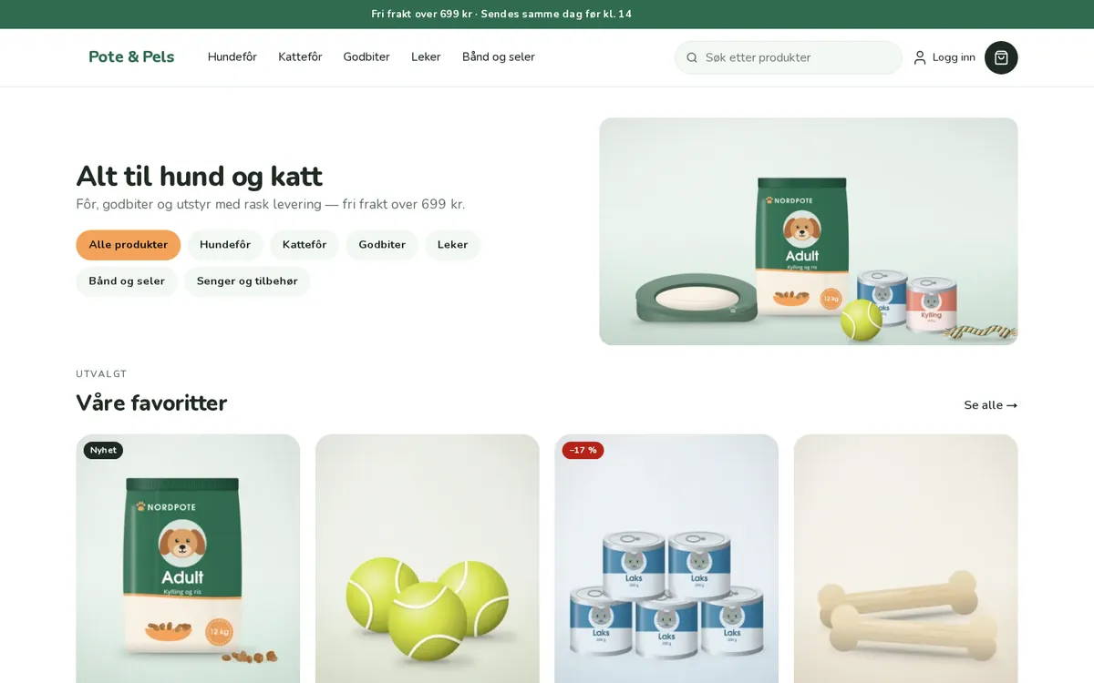 Butikkmalen Pote